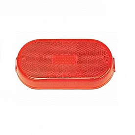 Peterson Mfg. Turn Signal-Parking-Side Marker Light Oval Red Lens - V108-15R