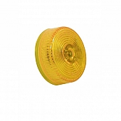 Side Marker Light  2 Inch PC Rated Clearance Amber Lens