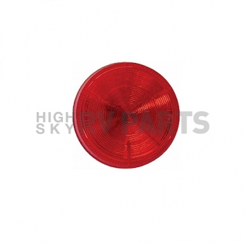 Side Marker Light 2 Inch PC Rated Clearance Red Lens