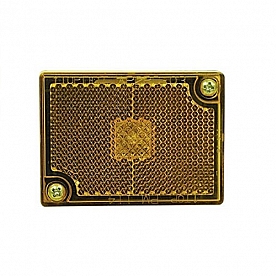 Peterson Mfg. Side Marker Light PC-Rated Clearance Marker Light With Reflex Amber Lens