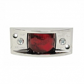 Peterson Mfg. Side Marker Light PC Rated Clearance Red