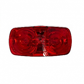 Peterson Mfg. Side Marker Light Red - 4 inch x 2 inch Incandescent - V138R