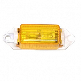 Peterson Mfg. Side Marker Light for Running Board - Incandescent Amber