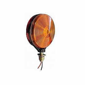 Trailer Light Double Face Incandescent Round Red And Amber
