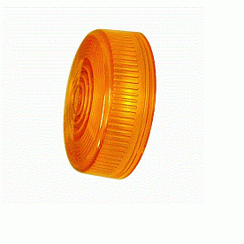 Turn Signal-Parking-Side Marker Light Lens Fits Peterson Light Series 102A Amber