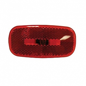 Turn Signal-Parking-Side Marker Light Lens Peterson Light Series 562-1/ 566-1 Red Lens