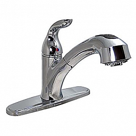 Phoenix Products Faucet Ceramic Disc Valve Chrome Plastic for Kitchen PF231341