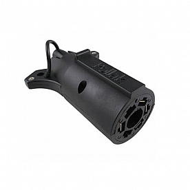 Pollak Trailer Wiring Connector Adapter 7 Blade To 4 Flat - 12-716