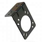 Trailer Wiring Connector Mounting Bracket For 7 Way RV Connector - Right Angle