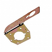 Trailer Wiring Connector Mounting Bracket - For Pollak 6 Way with 90 Degree Bent
