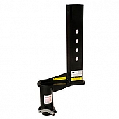 PopUp By Youngs 24K Gooseneck Trailer Coupler 4.5 inch Square - 9 inch Offset - 2-5/16 inch Ball - SB2XL