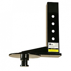 PopUp Gooseneck Trailer Coupler 9 inch Offset 4-1/2 inch Square Tube 24000 Lbs SB6