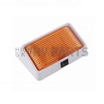 Porch Light 96-150 Lumens Cool White LED Clear and Amber Lens
