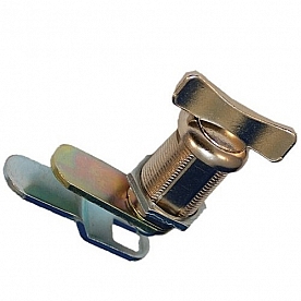Cam Lock Chrome Plated 1-3/8 inch - Thumb Operated Type - 18-3078