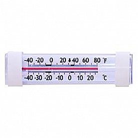 Horizontal Refrigerator/Freezer Thermometer