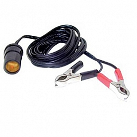 Prime Products 10' Cigarette Lighter Extension Cord, 5 Amp, Black 08-0915