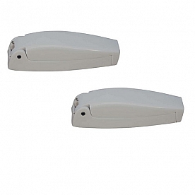 Prime Products Door Catch Bullet Style Gray - Set Of 2 - 18-5083
