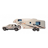 Prime Products RV Die Cast Metal And Plastic Fifth Wheel And Truck Toy Scale: 1:43 - 27-0020