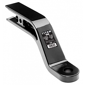 Reese 2.5 inch Class V Titan Hitch Ball Mount 10 inch Shank 5 inch Drop 3.5 inch Rise 1.25 inch Ball Hole