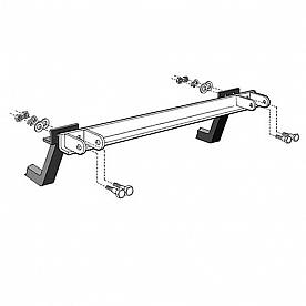Roadmaster Tow Bar Adapter - Reese/ Valley/ Eaz-Lift/ Draw-Tite And Husky Bars - 025