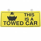 Roadmaster 440 Warning Sign - This Is a Towed Car