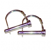 Roadmaster Trailer Coupler Safety Pin Clip With Clasp Set Of 2  910026 