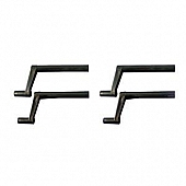 Roof Vent Crank Handle for RV Windows - Set of 4 - 771C4 BLK