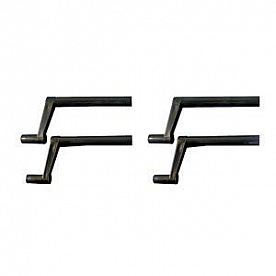 Roof Vent Crank Handle for RV Windows - Set of 4 - 771C4 BLK