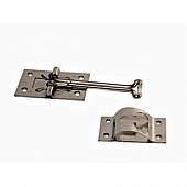 Entry door holder Finish Stainless Steel 4 inch