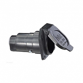 Pollak Trailer Wiring Connector Adapter 7 Way RV Socket - P707