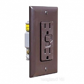 Receptacle Use With 125 Volt AC Grounded Two-Wire Branch Circuits Brown