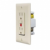 Receptacle With 125 Volt AC Grounded Two-Wire Branch Circuits