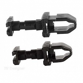 Refrigerator Vent Door Latch Set Of 2 (1 Short And 1 Long Latch)