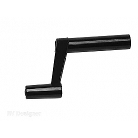 RV Designer Roof Vent Crank Handle - 1-3/4 Inch Plastic Black - H705