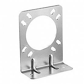 RV Designer 9 Way Socket Wiring Connector Mounting Bracket, Single