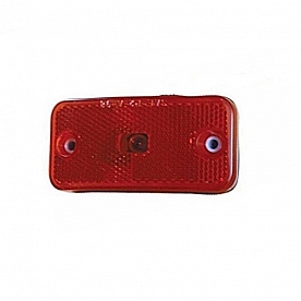 RV Designer Clearance Marker Light Incandescent Red for Fleetwood