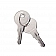 RV Designer Replacement Key For Electrical Hatch, For Key Code CH751