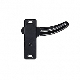 RV Designer Screen Door Latch Right Hand Opening - Black