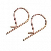 RV Designer Trailer Hitch Pin Clip 5/32 inch Diameter x 2-7/8 inch Set Of 2 H406 