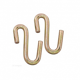 RV Designer Trailer Safety Chain Hook 3/8 inch - Set Of 2 - H419