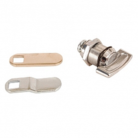 RV Designer Weather Resistant Compartment Lock 5/8 inch Non Locking Thumb Turn