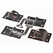RV Entry Door Holder - 45 Degree Angled Zinc Plated