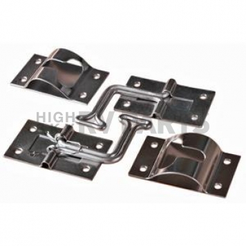 RV Entry Door Holder - 45 Degree Angled Zinc Plated