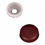Screw Cover Brown for a Finished Look - Set of 14