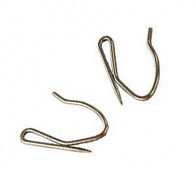 RV Designer Window Curtain Hook Pin On Style Stainless Steel Set of 14 - A113