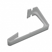 RV Designer Window Curtain Retainer L-Shape White - Set of 2 - A285