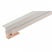 Window Curtain Track Ceiling Mount - 45 inch Length White