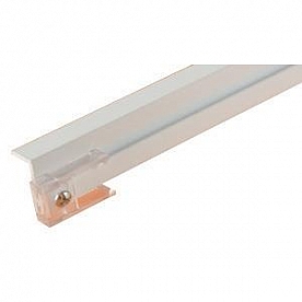 Window Curtain Track Ceiling Mount - 45 inch Length White