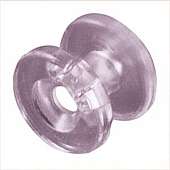 RV Designer Window Shade Cord Retainer Clear Round - Set Of 2 - A313