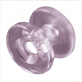 RV Designer Window Shade Cord Retainer Clear Round - Set Of 2 - A313